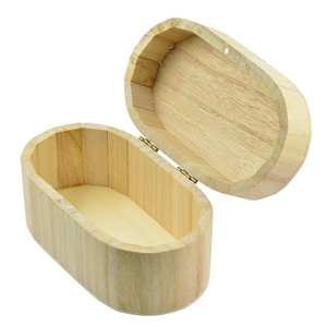 Boîte-cadeau en bois classique boîte à bijoux conteneur de stockage boîte en bois faite à la main pour anniversaire cadeaux de pendaison de crémaillère femmes - Product Image 6