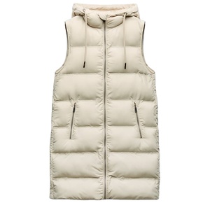 Gilet bouffant pour temps froid haute qualité respirant personnalisé à capuche à la mode Premium matelassé gilet bouffant pour hommes - Product Image 1