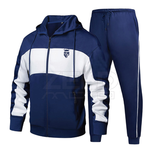 Chándal Informal Transpirable con Capucha para Hombre, Talla Grande, de Forro Polar, Personalizable al por Mayor para Invierno - Product Image 1
