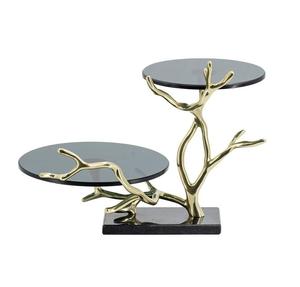 Printemps Design Forme Haute Qualité Meilleure Vente Doré Décoratif Haute Qualité Dessus de Table Doré Lot de 2 - Product Image 2