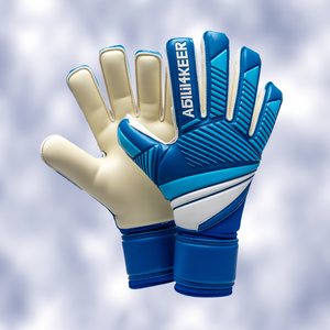 Gants de gardien de but en cuir de qualité supérieure personnalisables de haute qualité pour une utilisation en extérieur - Product Image 4