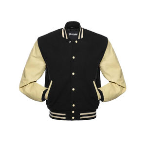 Oem venta al por mayor personalizado profesional unisex invierno Varsity chaqueta de béisbol universitario Vintage Letterman chaqueta a prueba de viento calefacción frontal - Product Image 6