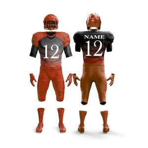 Quality American <b>Football</b> <b>Sets</b> Men Embroidered Teams USA Sportswear New Arrival Wholesale Custom Digital Sublimation Short Quick - Product Image 3