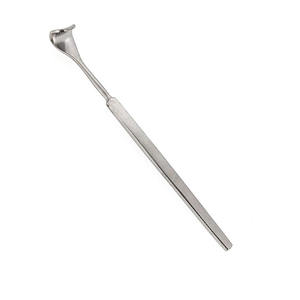 Retractor de tapa Desmarres hecho a medida, hoja sólida, 15mm de longitud, 146mm, retractores de tapa de ojo de Oftalmología de acero alemán - Product Image 1