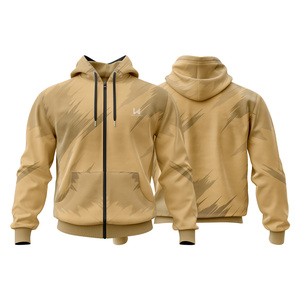 เสื้อฮู้ดดี้ทรงบ็อกซี่ผู้ชาย ผ้าโพลีเอสเตอร์คอตตอน 360gsm ระบายอากาศได้ดี ซิปหน้า ทรงโอเวอร์ไซส์ สไตล์สตรีทแวร์ฤดูหนาว พิมพ์ลายตามสั่ง แห้งเร็ว ไม่มีขั้นต่ำในการสั่งซื้อ - Product Image 6