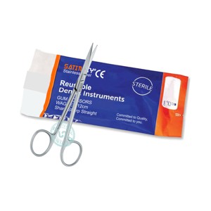กรรไกรตัดกาว TC Gold Goldman-Fox ขนาด 13 ซม. ใบมีดคม/โค้ง ผลิตจากสแตนเลส AISI 420 - Product Image 1
