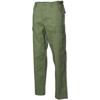 Pantalon cargo décontracté de sport pour homme, taille mi-haute, multi-poches, coupe droite vintage, antistatique