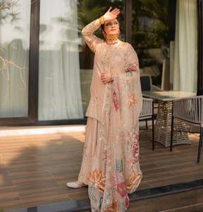 Exclusive Designer Heavy Chinon With Sequence Embroidery Work Suit With Full Flair Lahenga Stylish Fancy Ethnic PartyBridal Wear - Product Image 3