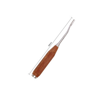 Ostéotome incurvé manuel amélioré pour la chirurgie osseuse de précision Pinces en acier inoxydable et en plastique - Product Image 1