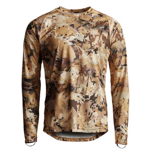 Quick Dry <b>Camo</b> Hunting Baselayer Men Long Sleeve Moisture Wicking Breathable Camouflage Tactical Shirt Outdoor Performance <b>Top</b> - Product Image 3