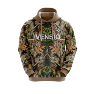 Sweat à capuche camouflage personnalisé Zip Up 100% Polyester Hunting Camo Hoodie Custom Streetwear All Over Digital Real Tree Printed hoodie - Product Image 4