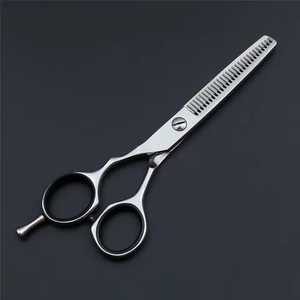 Outils de coiffure professionnels de 6 pouces ciseaux de coiffure de Salon en acier inoxydable ciseaux de cisaillement de coupe de cheveux ciseaux de coupe de cheveux - Product Image 6
