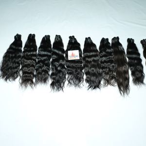 Venta al por mayor 100% Virgin Bundle Raw indio negro Color Natural extensiones de cabello para las mujeres elegantes ondas rizos cabello humano vietnamita - Product Image 4