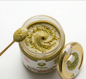 Crema Spalmabile Artigianale Francese di Pistacchio 100% Naturale, Morbida e Dolce, con Pezzi di Pistacchio, Alta Qualità - Product Image 2