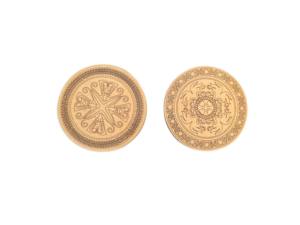 Juego de posavasos de madera con grabado láser y flor de loto, diseño de Arte de Mandala, 4 y 6 unidades, grabado y corte láser de madera MDF, arte personalizado - Product Image 4