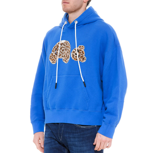 Sweat à capuche unisexe en molleton 100% coton imperméable, style tendance pour homme, avec broderie de logo personnalisée, coupe oversize, uni, teint, hiver 2025 - Product Image 3