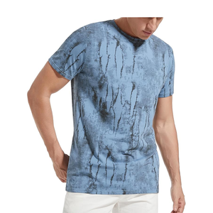 Camiseta sublimada de gran tamaño en blanco con hombros caídos de peso pesado personalizada al por mayor, camiseta sublimada de algodón 100% para hombre - Product Image 3