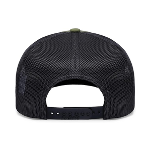 Gorras Trucker Personalizadas de 5 Paneles con Estructura de Espuma, Visera Plana de Malla, Cierre Ajustable, Logotipo de Goma, Transpirables, con Cuerda, Gorra Deportiva para Correr - Product Image 6