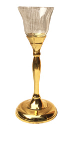 Modern Luxury Set of Glass Crystal and Stainless Steel <b>Candle</b> Stand Handmade Wedding <b>Bronze</b> Finishing <b>Candle</b> <b>Holder</b> - Product Image 3