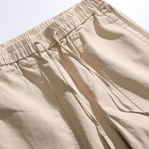 Pantalon de jogging décontracté pour homme, coupe ample, en velours côtelé, anti-plis, jambe droite, taille élastique, nouveau style, le plus vendu (OEM) - Product Image 5