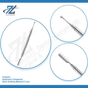 เครื่องอัดกระดูกสำหรับการปลูกถ่ายกระดูก  แบบมืออาชีพ  ทำจากสแตนเลส  ใช้ซ้ำได้  คุณภาพสูง  ผลิตโดยผู้ผลิตเครื่องมือทางทันตกรรม - Product Image 4