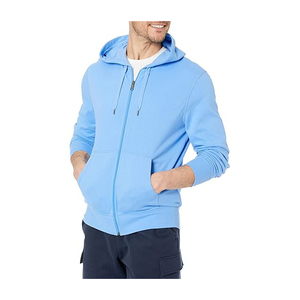 Sweat à capuche zippé pour hommes pour l'hiver avec une qualité supérieure 100% coton biologique 450 GSM - Product Image 2