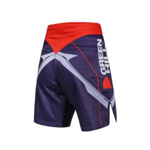 Pantalones Cortos de MMA Blancos Sublimados GREEN HILL, Diseño Personalizado con Función Elástica para Lucha y Artes Marciales BJJ, Ropa de Grappling - Product Image 2