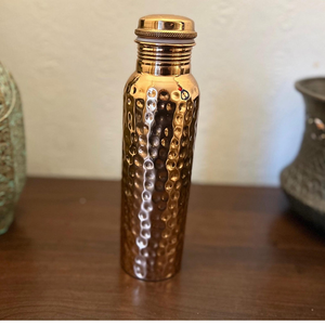 Traditional Indian Copper <b>Water</b> <b>Bottle</b> | Premium Quality Copper Flask for Safe Drinking <b>Water</b> - Product Image 2