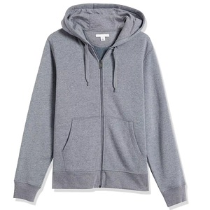 ODM OEM Sweats à capuche zippés surdimensionnés en molleton de coton de haute qualité personnalisés Vente en gros d'usine Sweat à capuche vierge avec logo personnalisé - Product Image 3