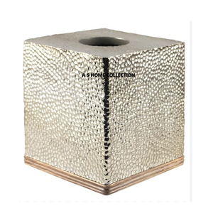 Boîte à mouchoirs et serviettes en métal de meilleure qualité décorative en perles de cristal boîte à mouchoirs de bureau et d'utilisation à domicile de vente chaude - Product Image 6