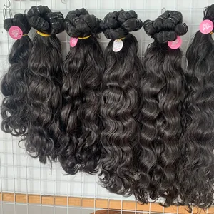 Top 5 migliore azienda di capelli in Vietnam estensione dei capelli grezzi umani 100 fasci di capelli grezzi per fare parrucche