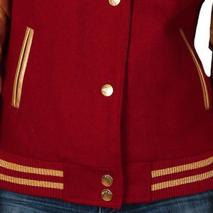 Chaqueta de bombardero de béisbol de satén personalizada, chaqueta universitaria de Letterman, chaqueta de béisbol universitaria para hombre - Product Image 4