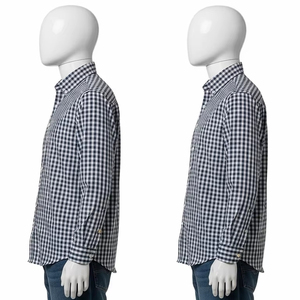 Camisas transpirables de algodón al 100 por ciento para hombre, ropa Formal informal de verano cómoda de tela suave ligera para uso diario de hombres - Product Image 5