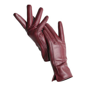 Gants en cuir souple de protection complète des doigts Gants en cuir respirants pour hommes Fabriqué au Pakistan - Product Image 1