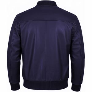Fashionable Outdoor Autumn and <b>Winter</b> Leather Plus size leather jackets - Product Image 3