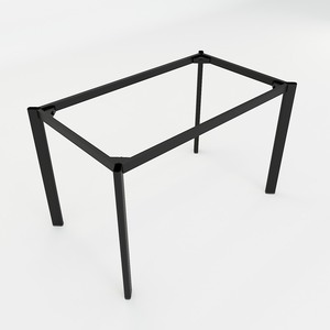 Pieds de table minimalistes en laiton 140x70cm ovales HCOV005 pour chaises de salle à manger et de cuisine en acier inoxydable - Product Image 1