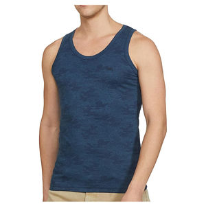Débardeur de sport respirant et extensible pour homme, tissu respirant, débardeur musculaire côtelé, vêtements de sport décontractés, fabricant - Product Image 1