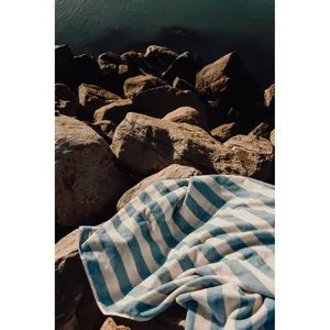 Telo da Spiaggia Sostenibile Lagoa GRS per Bagnanti Eco-Consapevoli - Product Image 4