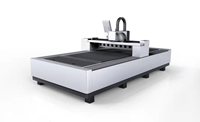 Machine de découpe de tôle par source laser à fibre, table unique, 5mm max, 1000w