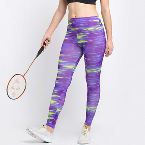 Leggings actifs de compression personnalisés sans poches femmes d'entraînement courant levage de puissance serré - Product Image 4