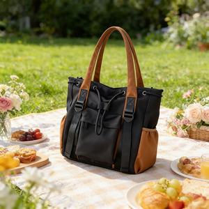 Sacs à bandoulière Oxford personnalisés, sacs de voyage imperméables, sacs fourre-tout de <span class=keywords><strong>week</strong></span>-<span class=keywords><strong>end</strong></span>, vente en gros, multi-poches, sacs de voyage à cordon pour <span class=keywords><strong>étudiant</strong></span>s - Product Image 6