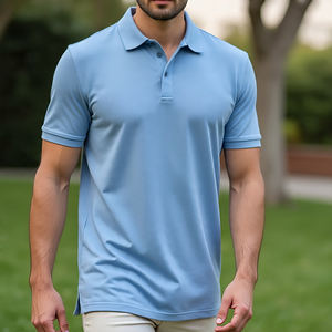Polos lavados con alto ácido, venta al por mayor, ropa deportiva informal, ropa informal, Golf, correr, lavado a la piedra, camisetas, estampado 3D, manga corta - Product Image 6