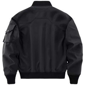 Veste bomber d'hiver de haute qualité pour hommes, mode, plusieurs poches, décoration, veste cargo, vêtements de travail, vestes d'extérieur pour hommes - Product Image 3