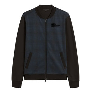 Blouson Bomber Classique Élégant et Durable pour Homme, Idéal pour l'Extérieur, les Voyages, avec Capuche, Écologique, Respirant, Hiver, Logo Frontal - Product Image 1