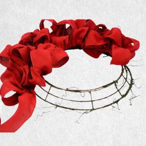 Wholesale 12 Inches Metal <strong>Wire</strong> Wreath Forms Embryo for Handcrafted DIY Doorfront <strong>Floral</strong> Garland Decor - Product Image 1
