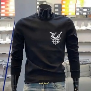Sudaderas informales transpirables al por mayor, diseño elegante, sudadera para hombre, camisas para hombre con cuello redondo de calidad superior - Product Image 3