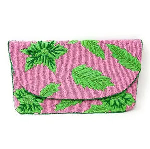 Top Look Handmade Beaded Clutch Purse for Unique Fashion Statement Premium Beaded Clutch Purse for Luxury Evening Accessories - Product Image 6