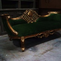 Canapé de luxe royal palais français