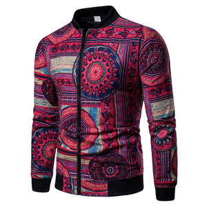 Veste de Baseball américaine par Sublimation, imprimée avec lettres, multicolore - Product Image 4