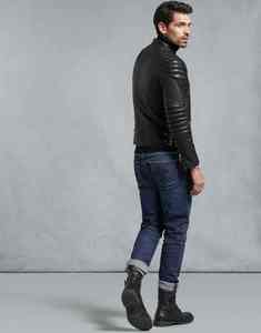 Chaquetas de Motociclista de Cuero Personalizadas para Hombre, Servicio OEM, Ropa Deportiva Transpirable de Secado Rápido para Motociclismo y Uso Casual - Product Image 4